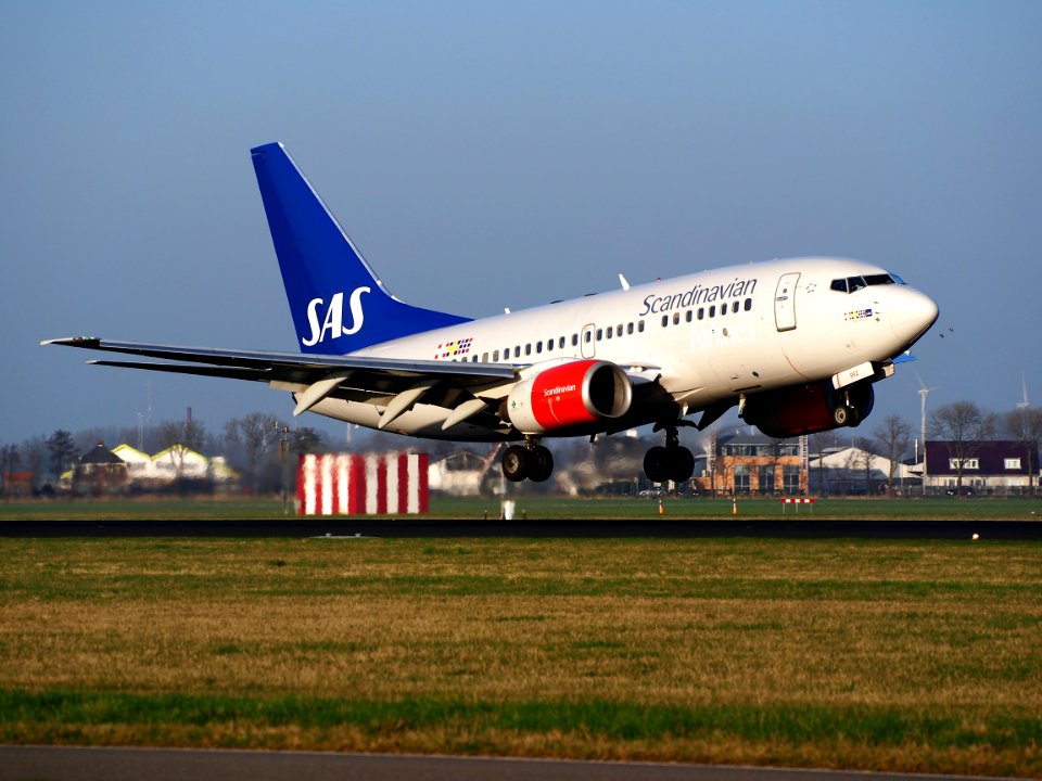 LN-RRZ, Boeing 737-683 Scandinavian Airlines (SAS) , AMS Amsterdam (Schiphol), pic2