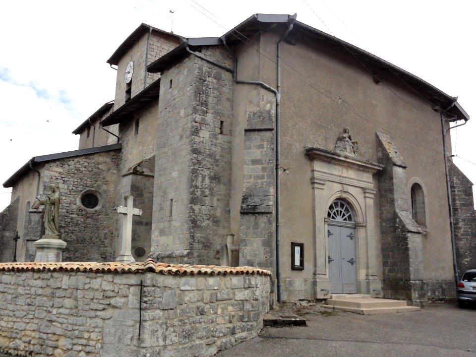 Longeaux (Meuse) église Saint-Gengoult (02)