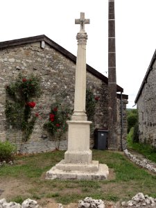 Longeaux (Meuse) croix de chemin