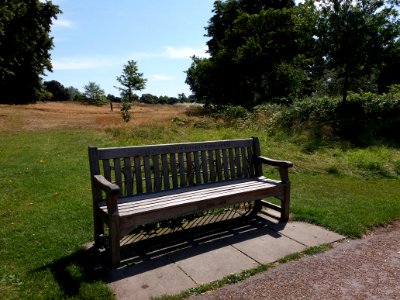London - Kensington Gardens, Patricia Espir bench