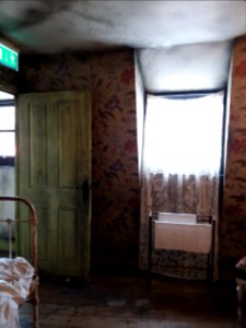 London - Jack the Ripper Museum, victim's bedroom entrance
