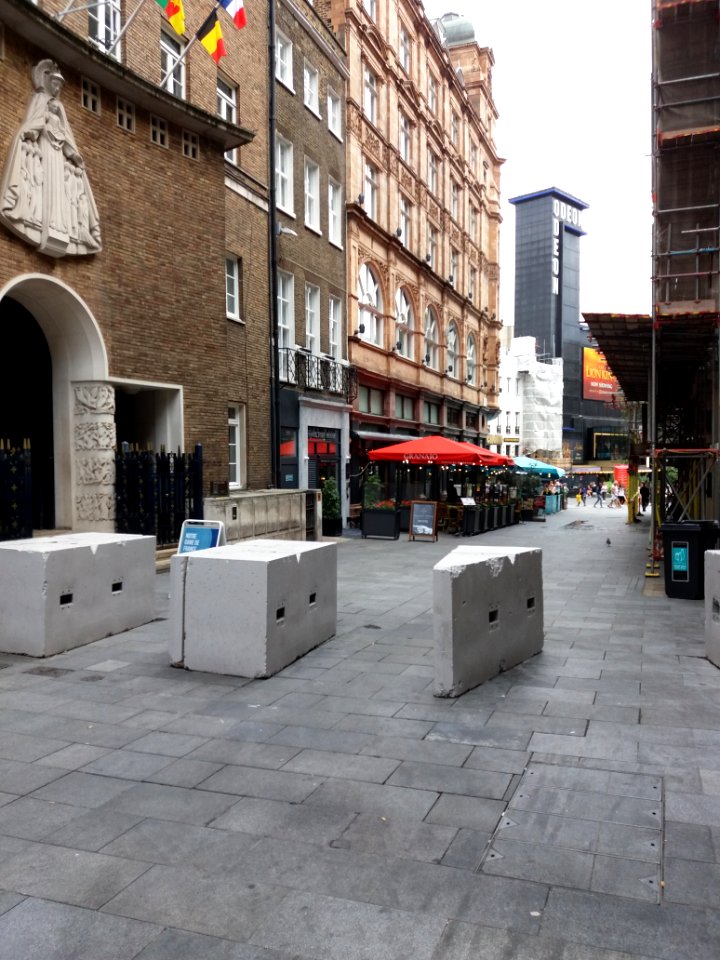 London - Leicester Place, looking to the south