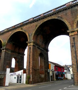 London Road Railway Viaduct seen from Preston Road, Brighton (September 2011) (2)