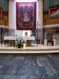 London - Church of Notre Dame de France, altar