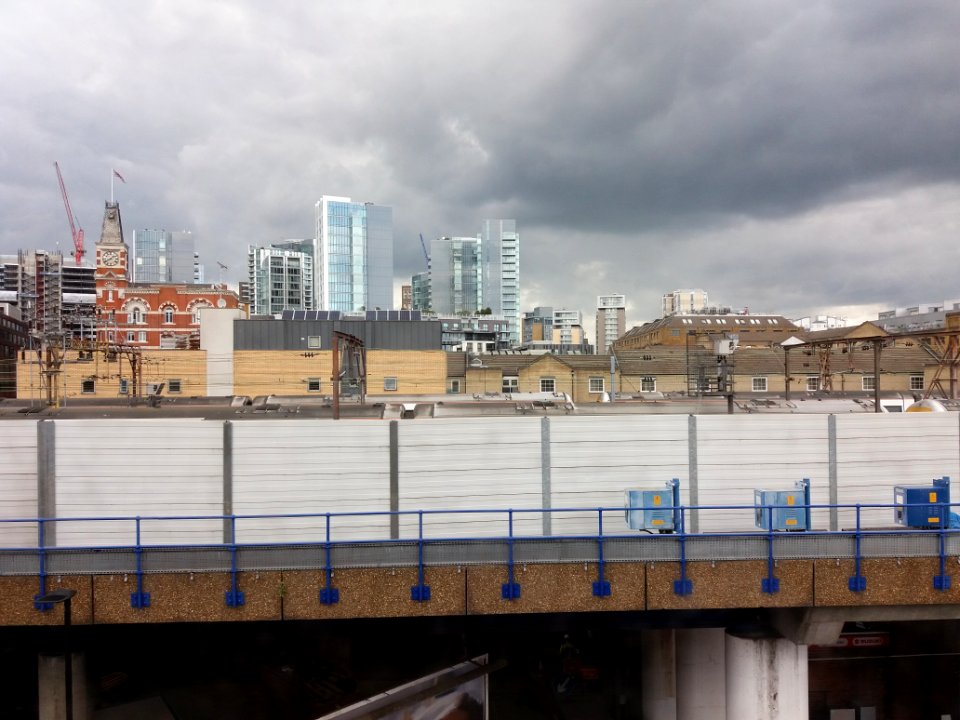 London - Jack the Ripper Museum, view from the last floor's window, to the north