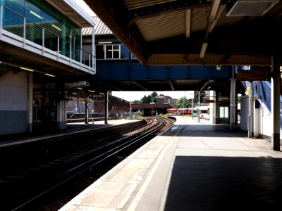 London - Clapham Junction station, platform 14