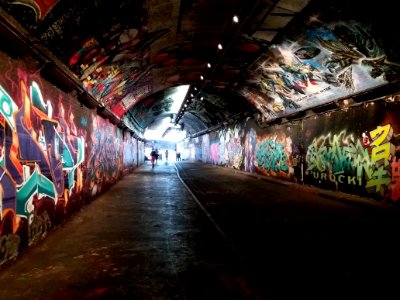 London - Leake Street, tunnel view (2) photo