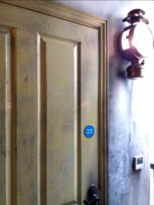 London - Jack the Ripper Museum, fire door