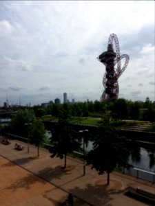 London, Stratford - Park and ArcelorMittal Orbit tower