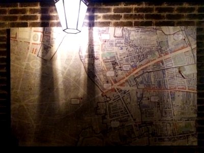 London - Jack the Ripper Museum, murder map