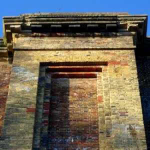 London Road Railway Viaduct, Preston Road, Brighton (December 2013) (Detail of Brickwork) (2)