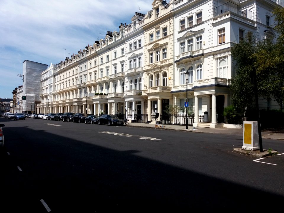 London - Queen's Gate Terrace, north buildings