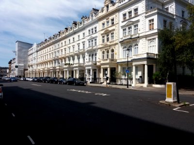 London - Queen's Gate Terrace, north buildings