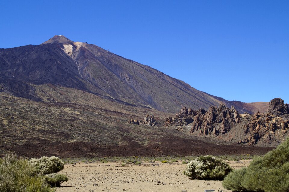 Rock formations tenerife canary islands photo