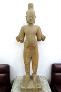 Lokesvara, Angkor Thom, Cambodia, 12th century, sandstone - Museum of Vietnamese History - Museum of Vietnamese History - Ho Chi Minh City - DSC05928