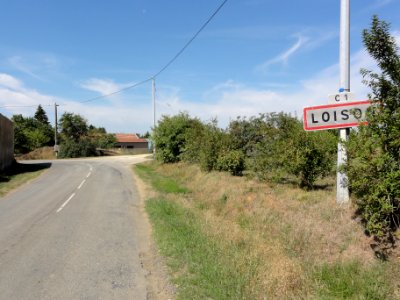 Loison (Meuse) city limit sign