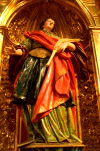 Logroño - Sta Maria del Palacio 24- Retablo de Santa Engracia