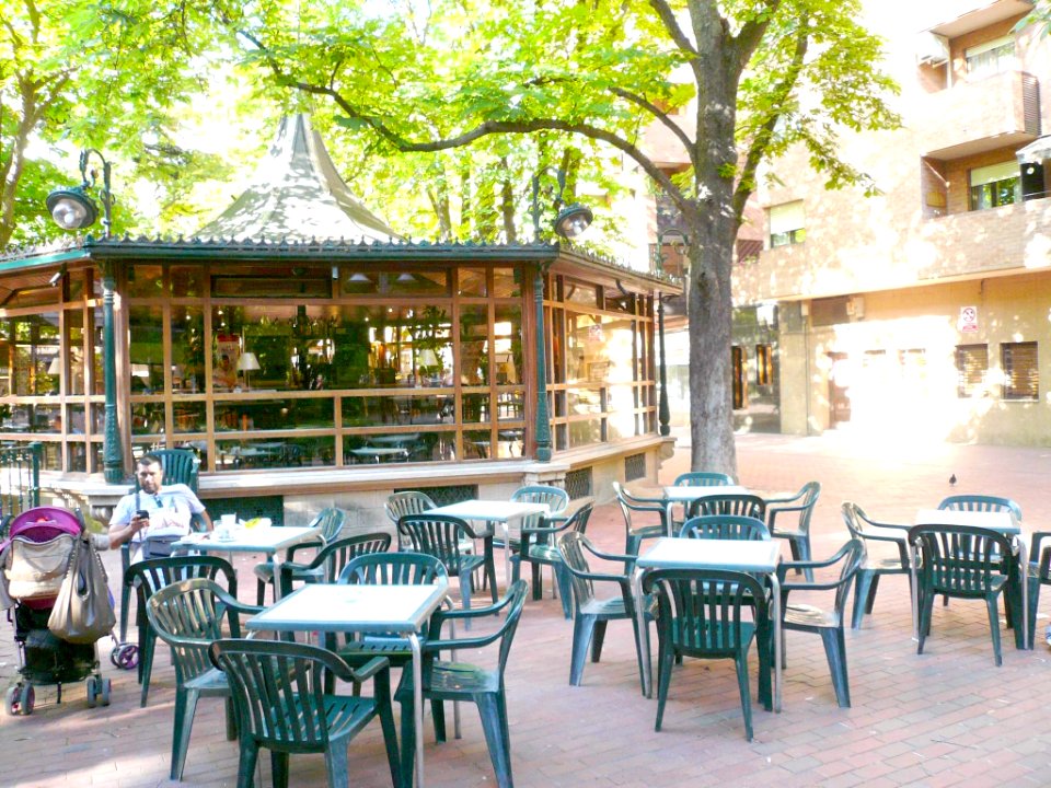 Logroño - Parque del Carmen, Café Kiosco La Fundación 1