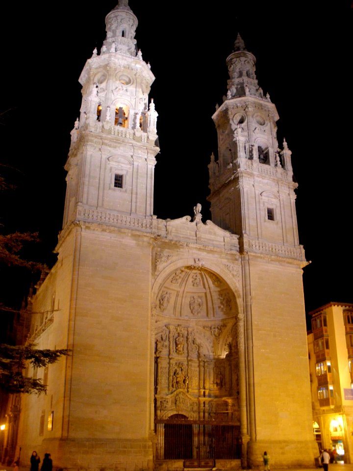 Logroño - Catedral, nocturno 02