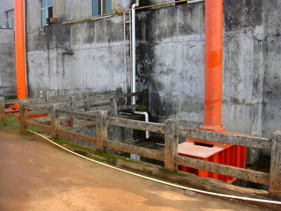 Longtang Dam - east bank generator building - 06