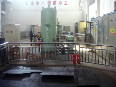 Longtang Dam - east bank generator building - 03