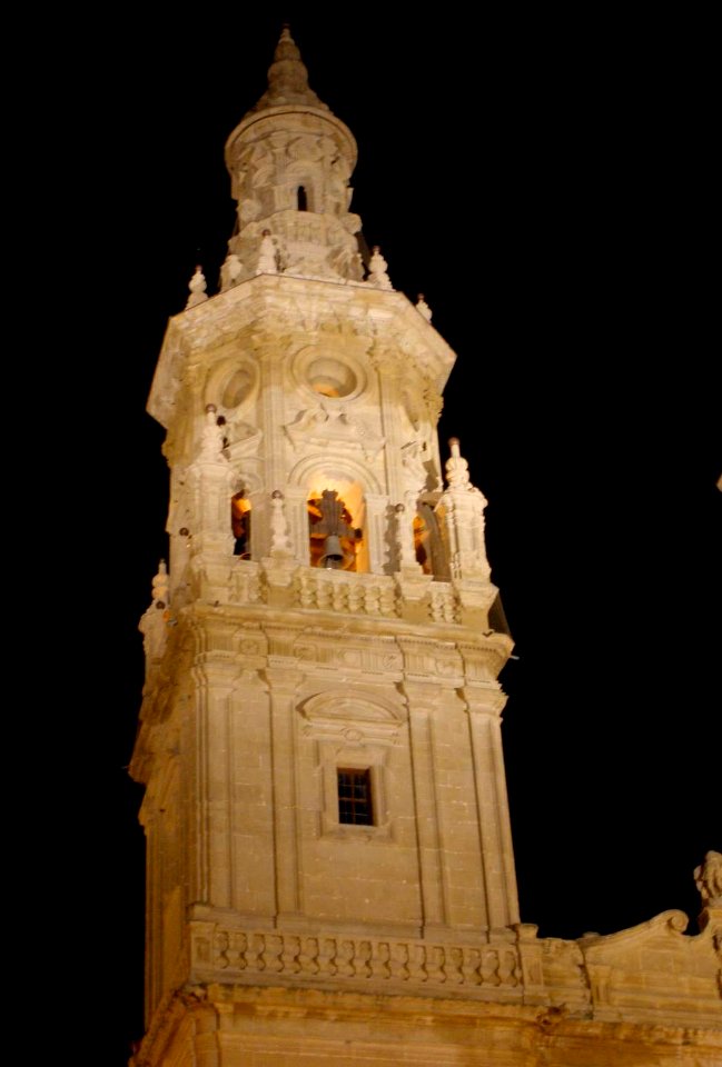 Logroño - Catedral, nocturno 01