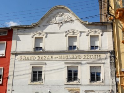 Longuyon (Meurthe-et-M.) façade ancien Grand Bazar