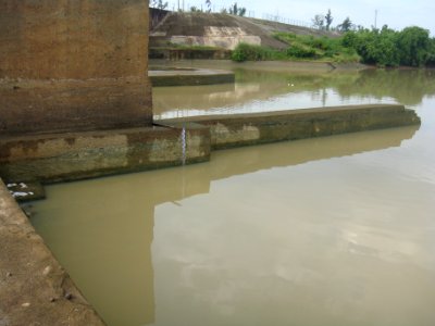Longtang Dam during 2015 drought - 01
