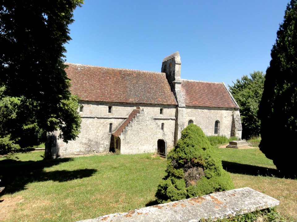 Longueval-Barbonval (Aisne) église de Barbonval (01)