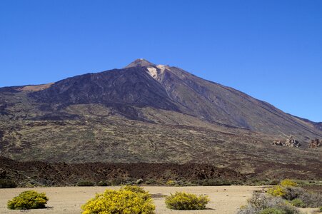 Rock formations tenerife canary islands photo