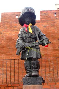 Little Insurgent Monument, Warsaw, Poland