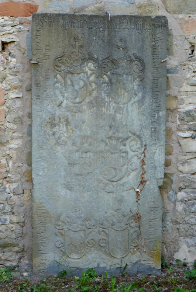 Lippstadt - Kleine Marienkirche - Grabplatte - 1