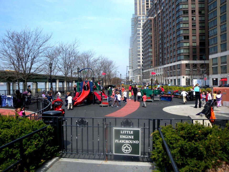 Little Engine Playground in Trump Pl jeh