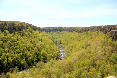 Little River Canyon from Canyon View Overlook, April 2018 1