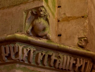Little Devil Saint-Eutropius Basilica Saintes Charente-Maritime