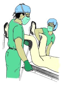 Lithotomy position 01