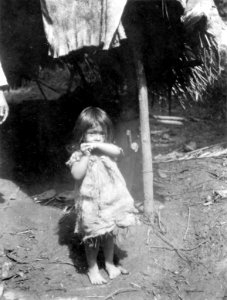 Liten flicka. Veraguas. Panama - SMVK - 004252
