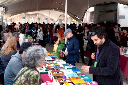 Literal's book area 2016 photo