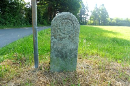 Lipperbruch - Grenzstein Nr. 20 - Lippische Seite