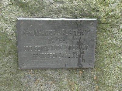 Lippspringe-Kriegerehrenmal Arminiuspark-Inschrift-1