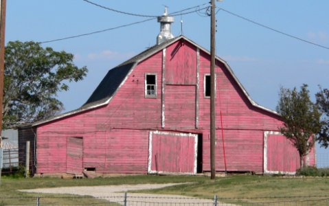 Lipp barn (Trego Co, KS) from NW 2