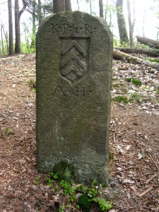Lippisch-Ravensberger Grenzstein 63-Ravensberger Seite