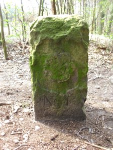 Lippisch-Paderborner-Rietberger Grenzstein Nr. 1-Lippische Seite