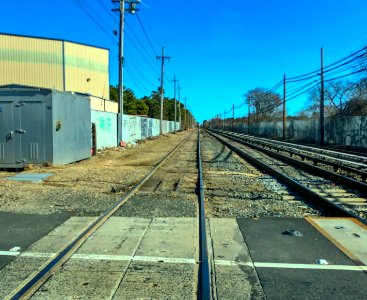 LIRR Industrial Branch in Farmingdale NY photo