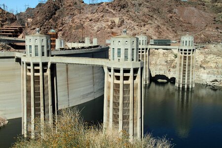 Black canyon colorado river us photo