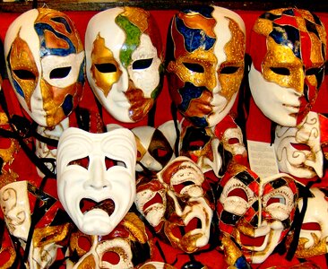 Carnival mask costume