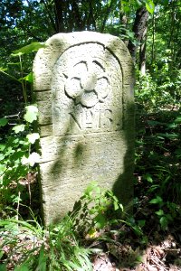 Lipperode - Grenzstein Nr. 13 - Lippische Seite