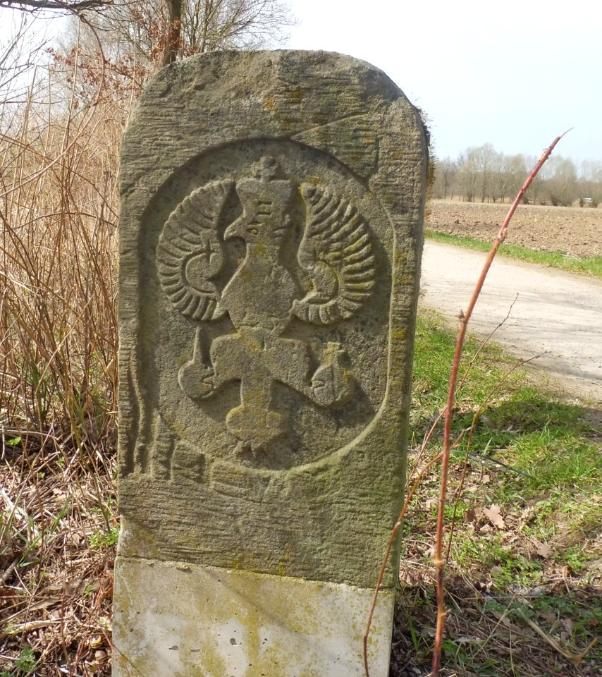 Lipperode - Preußisch-Lippischer Grenzstein - 1 - Preußische Seite