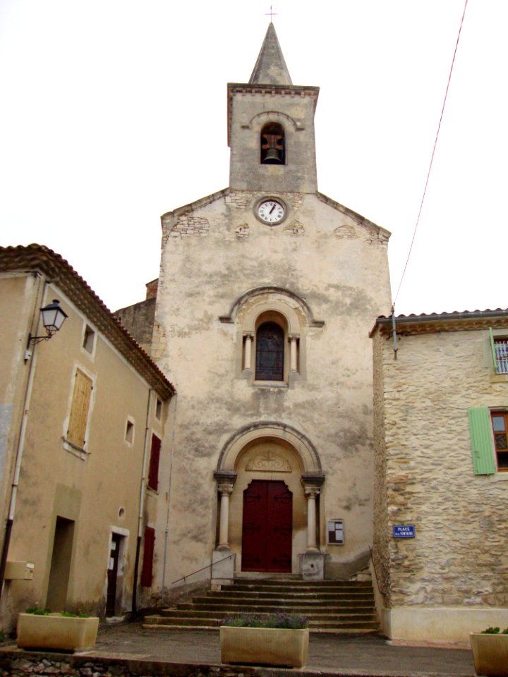 Lirac (Gard, Fr) église, 1