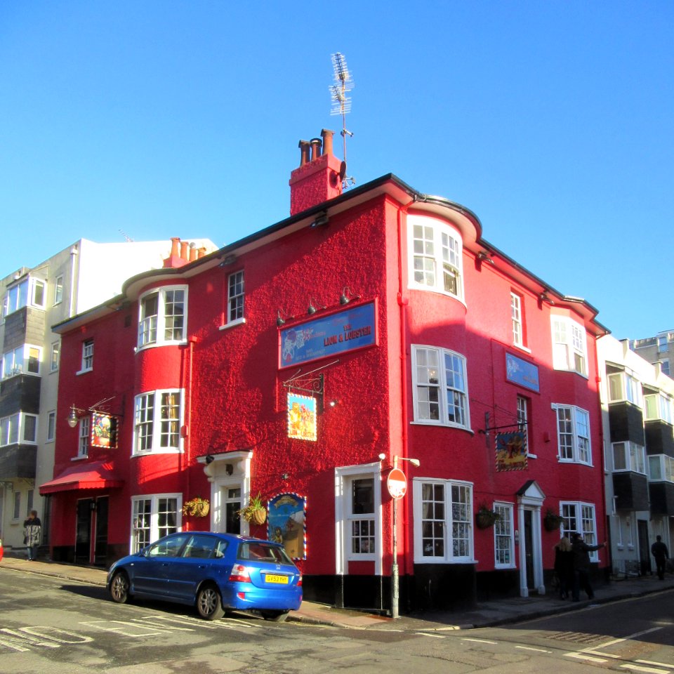Lion and Lobster pub, 24 Sillwood Street, Brighton (January 2017) (2)